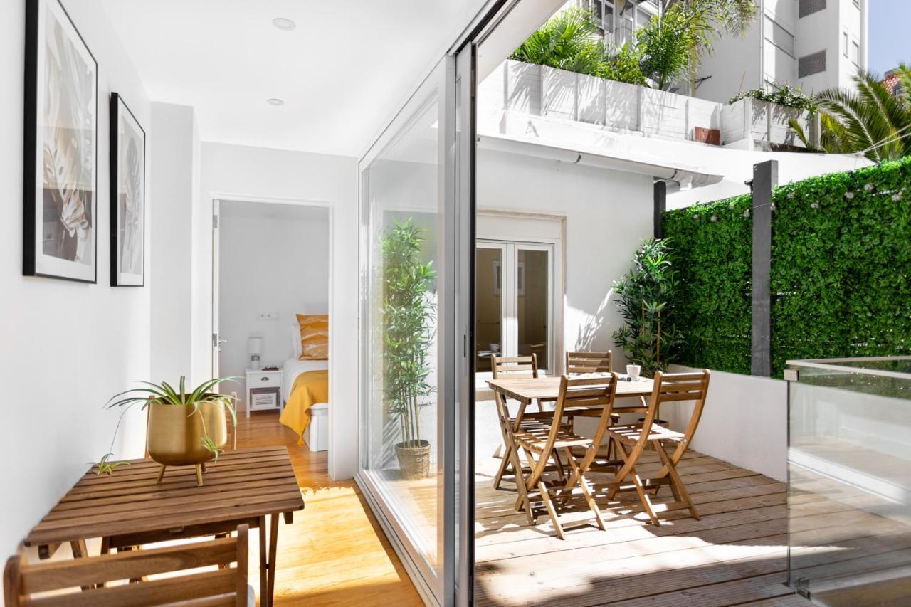 Joivy Principe Real 2Br Apt With Terrace Nearby Botanical Garden Of Lisbon Lisboa Exterior foto